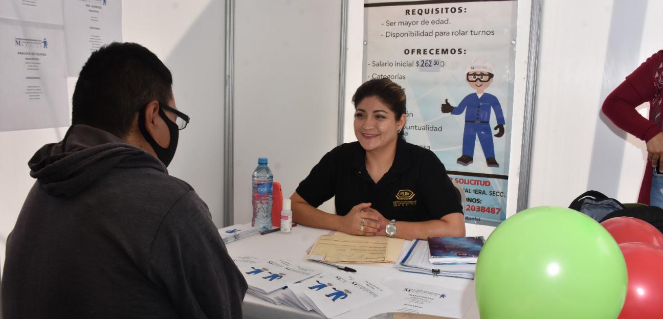 Con la oferta de mil 500 espacios laborales, invitan a Expo Empleo en la plaza de Soledad de Graciano Sánchez