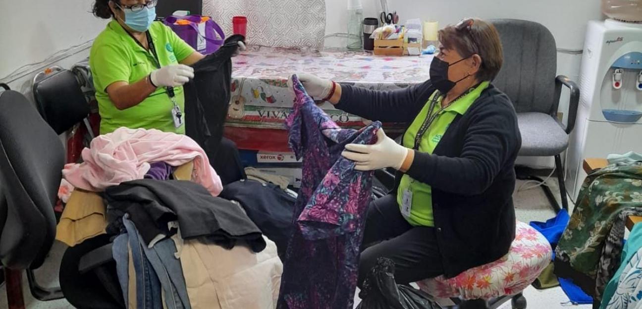 Inicia campama de recolección de ropa abrigadora por parte del ayuntamiento soledense