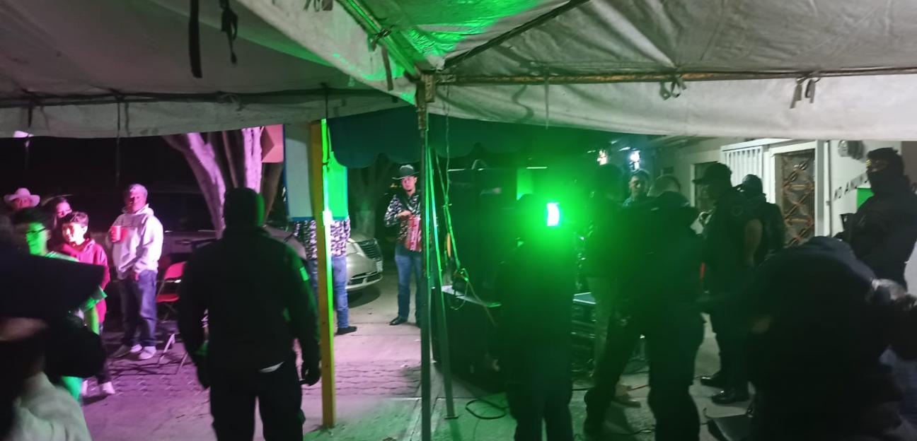 Seguridad Pública de Soledad canceló 10 bailes callejeros, en la madrugada de este sábado