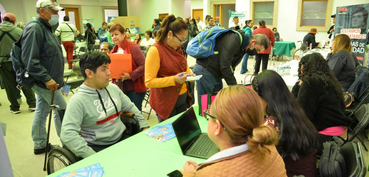 Grupos vulnerables encuentran oportunidades laborales en Expo Empleo Inclusiva, en Soledad