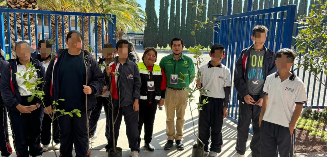 Ayuntamiento de Soledad culmina satisfactoriamente campaña de reforestación