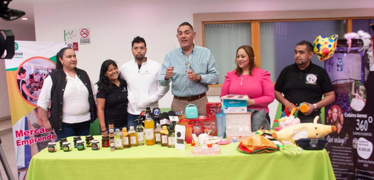 Este sábado y domingo, Mercadito de Emprendedores impulsado por el Ayuntamiento de Soledad