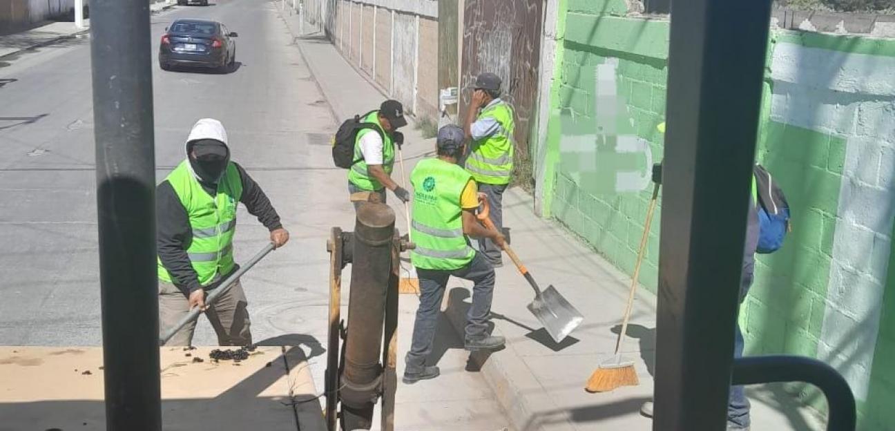 Semana Verde en colonia Santo Tomás en Soledad, logra la recolección de 35 toneladas de desechos