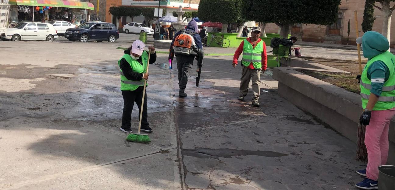 Operativos activos para preservar espacios públicos en óptimas condiciones, en Soledad