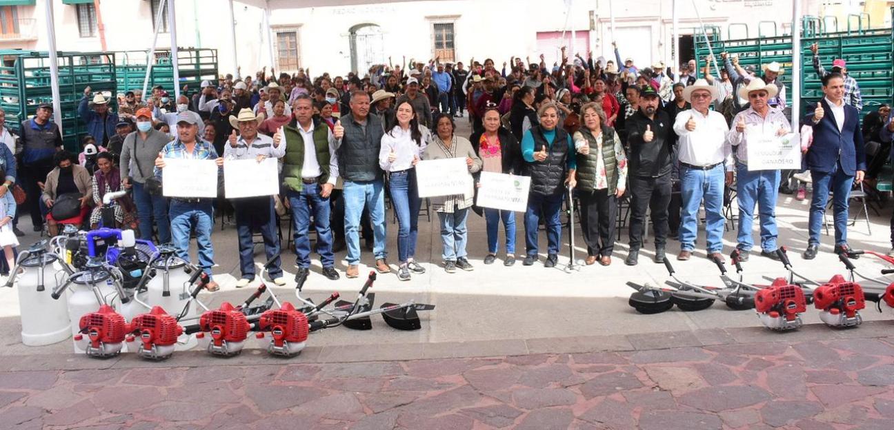 Productores rurales de Soledad reciben herramientas e implementos de trabajo