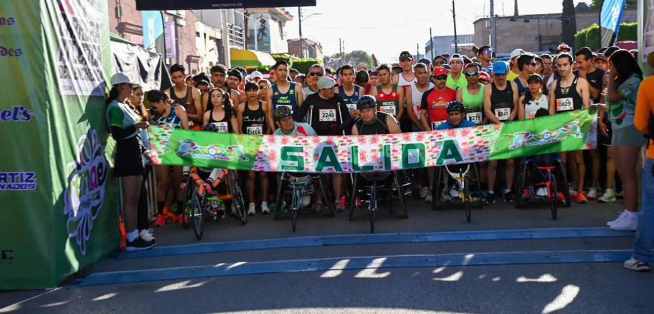 Nuevos récords y máximo éxito en la novena Carrera Atlética de la Enchilada