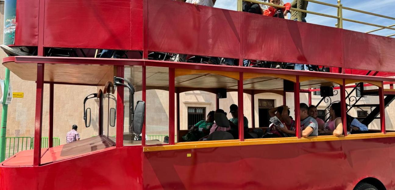 Inician recorridos en turibus en Soledad de Graciano Sánchez