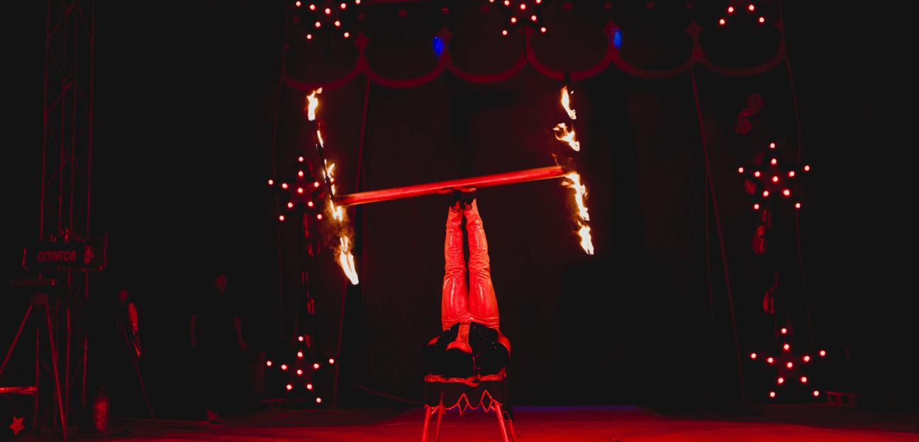 La magia de Circo ha cautivado a cientos de familias en la FENAE 2024