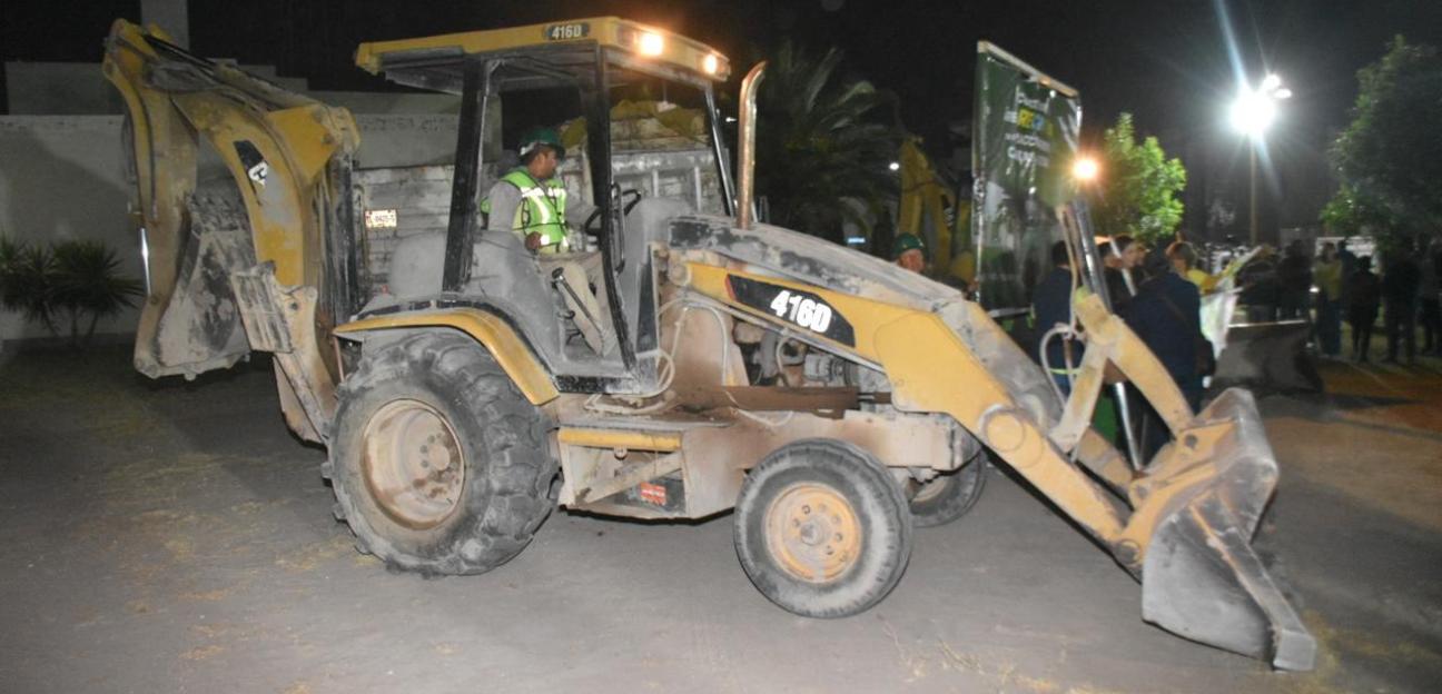 Gobierno soledense inicia construcción de nueva área recreativa en Fidel Velázquez