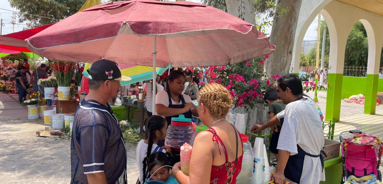 Se mantiene saldo blanco en panteones municipales por Día de las Madres, en Soledad