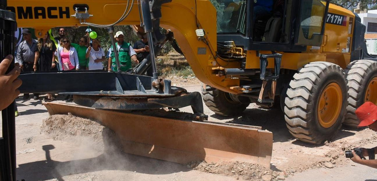 Municipio de Soledad inicia pavimentación y transformación de calles en colonia Genaro Vázquez