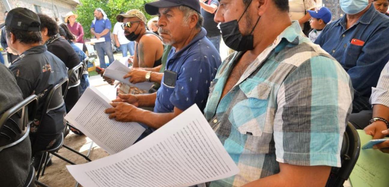 Soledad de Graciano Sánchez alista entrega de más escrituras a familias