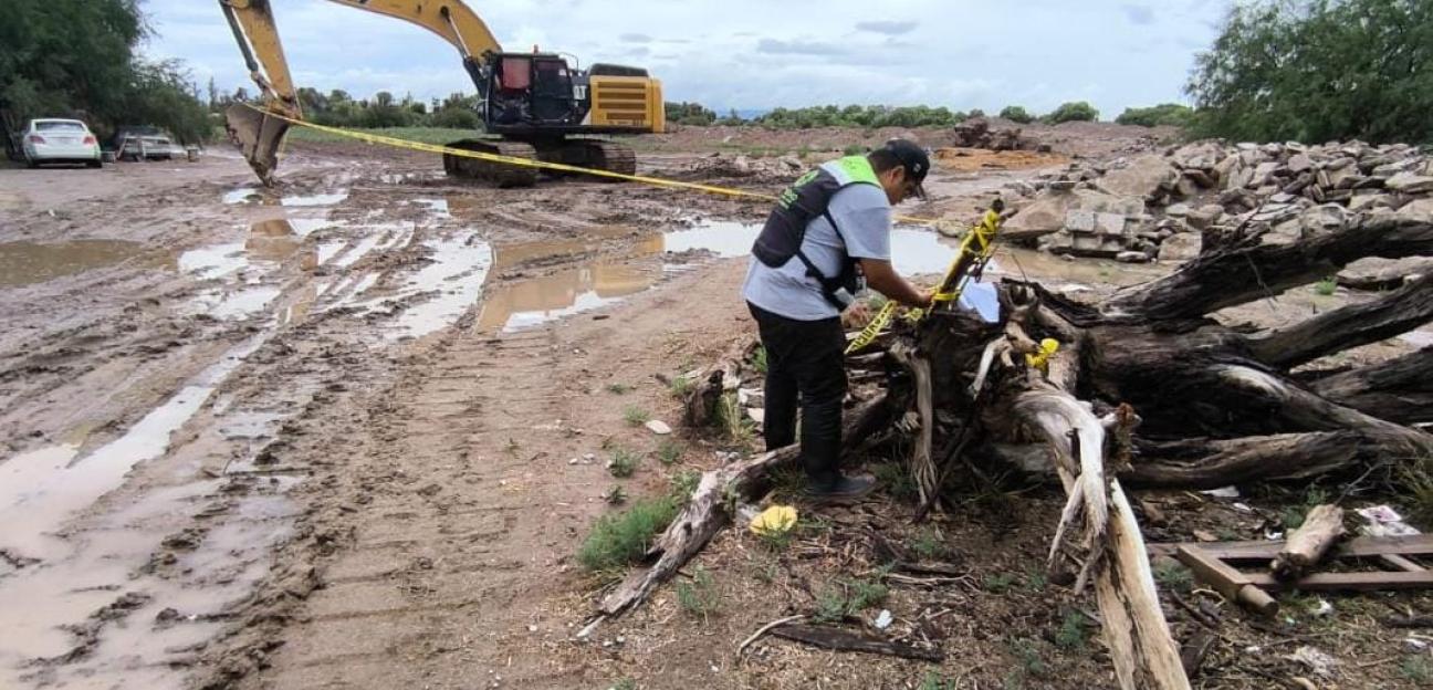 Ecología Municipal de Soledad clausura sitio de extracción pétrea 