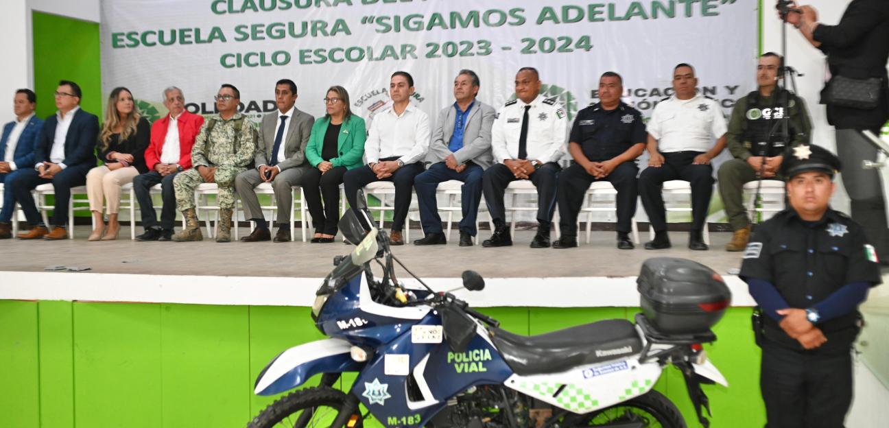 En Soledad de G.S. clausuran y reconocen el éxito del programa Escuela Segura, Sigamos Adelante