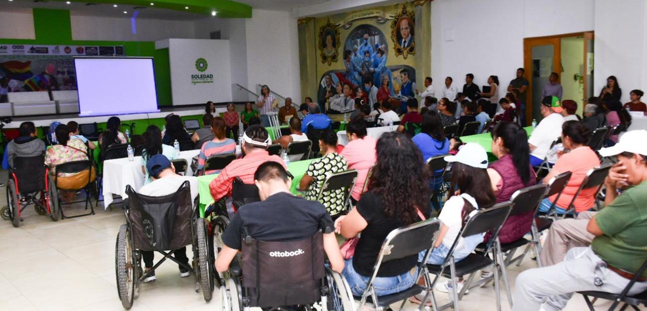 Soledad de Graciano Sánchez realiza Tercer Foro de Consulta Pública para Personas con Discapacidad 