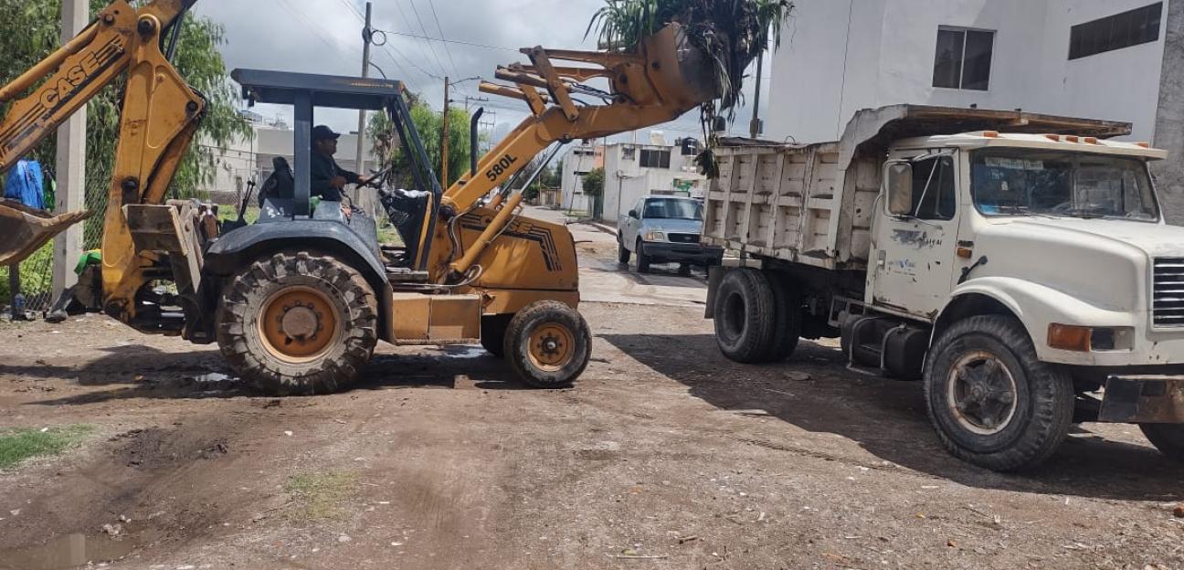En apoyo al campo soledense, Ayuntamiento coadyuva en la limpieza de canales de riego
