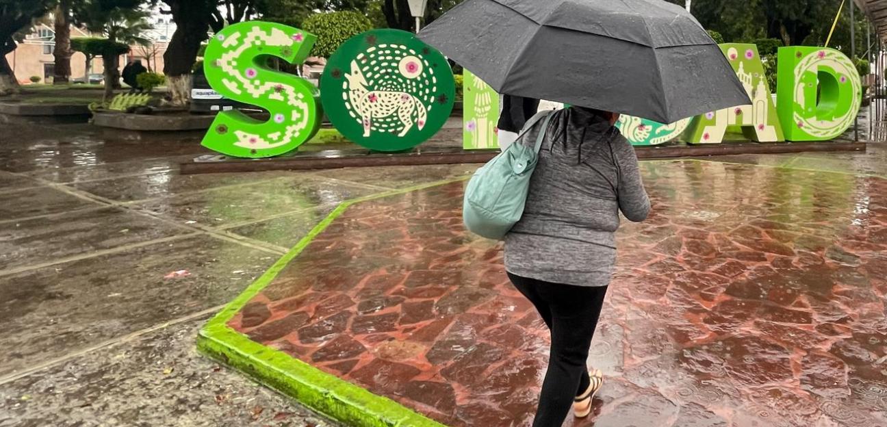 Ayto. de Soledad advierte sobre pronóstico de lluvia y reitera medidas preventivas