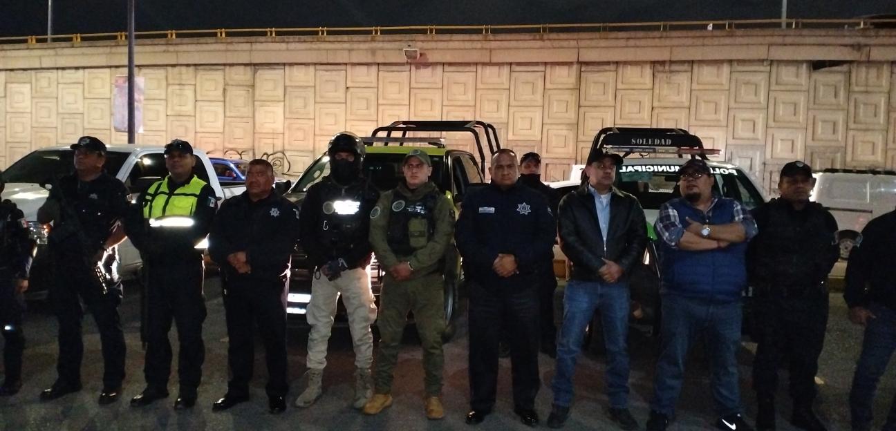 Seguridad Pública de Soledad, PDI y Guardia Civil desplegaron operativos Cazador y Rastreador 