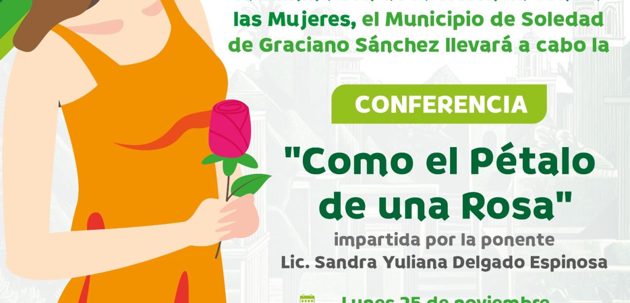Ayuntamiento de Soledad invita a actividades en conmemoración del 25N