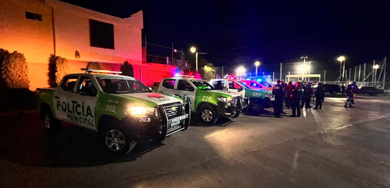 Vigilan más de 90 colonias en operativos y logran resultados concretos en Soledad