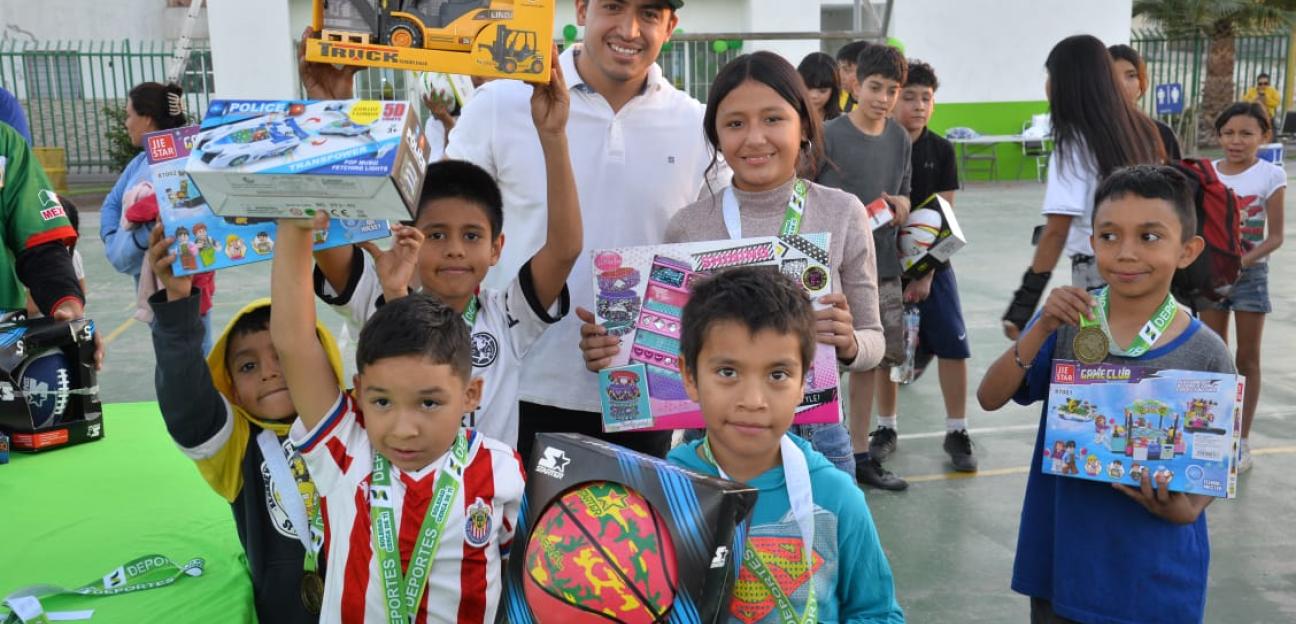 Inicia en Soledad programa “Convivencia Deportiva” para incentivar la actividad física en niños y niñas