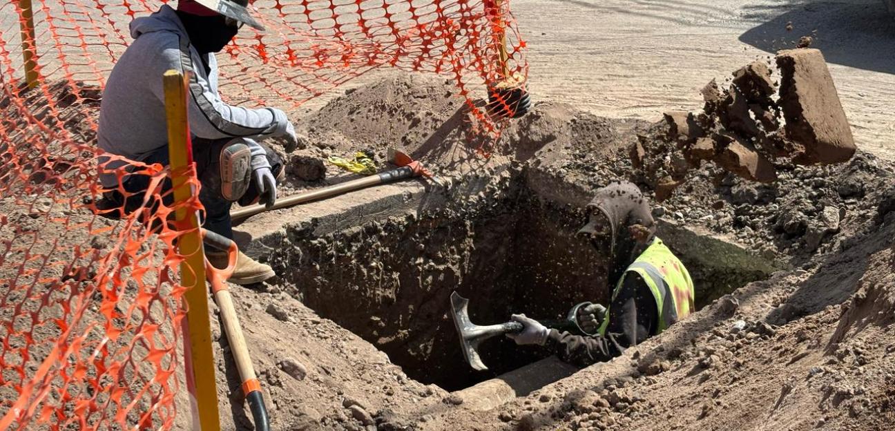 Municipio de Soledad inicia trabajos para garantizar agua potable a familias de colonia Las Huertas