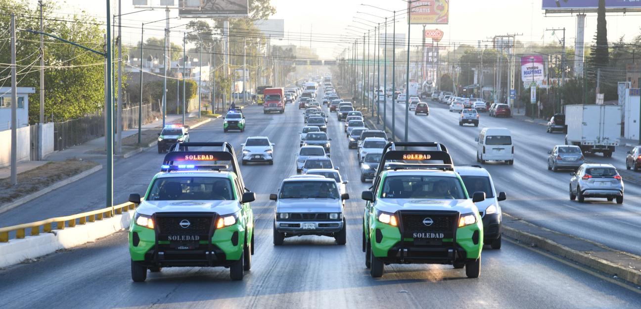 "Operativo Carrusel": dispositivo permanente en Soledad para garantizar vialidades seguras