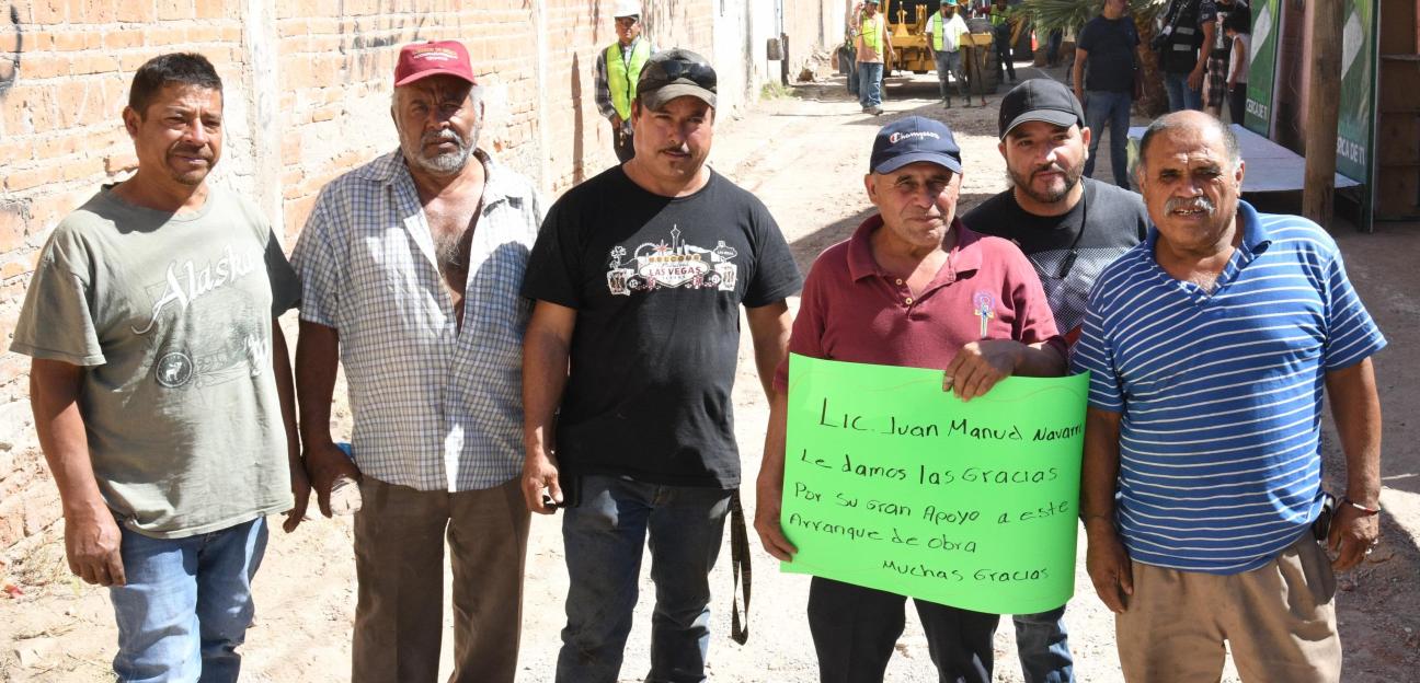Familias de colonia El Morro reciben obra trascendental del Gobierno Soledense 