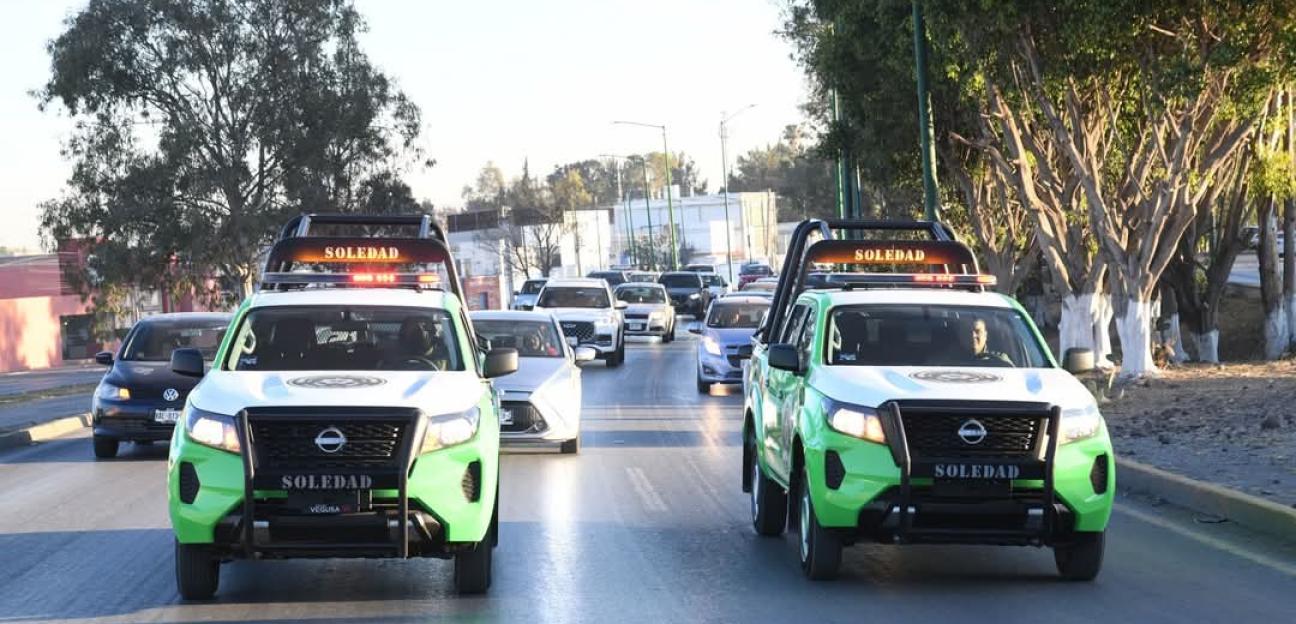 Guardia Civil Municipal presenta avances significativos para la seguridad de Soledad de Graciano Sánchez