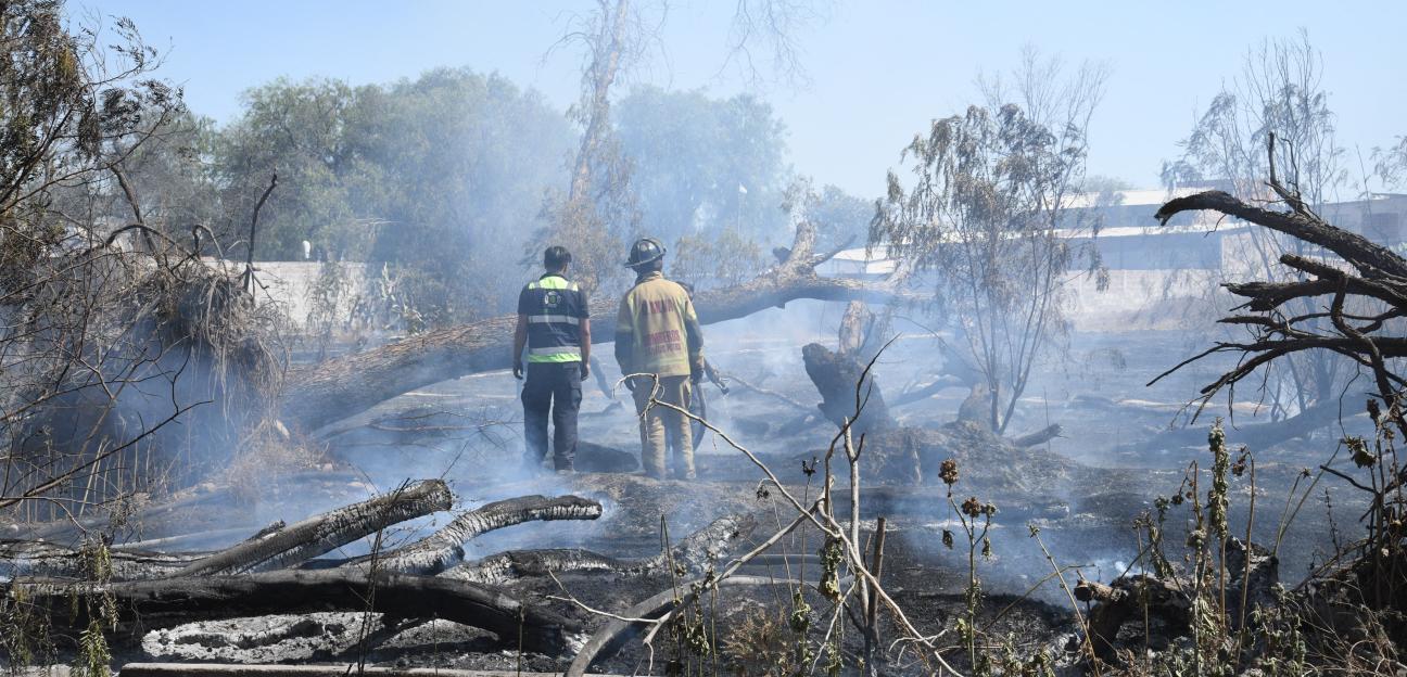 Protección Civil de Soledad de Graciano Sánchez emite medidas preventivas para evitar incendios