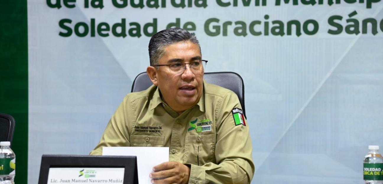 Ayuntamiento de Soledad se suma a garantizar orden y tranquilidad en jornada de elecciones judiciales: alcalde