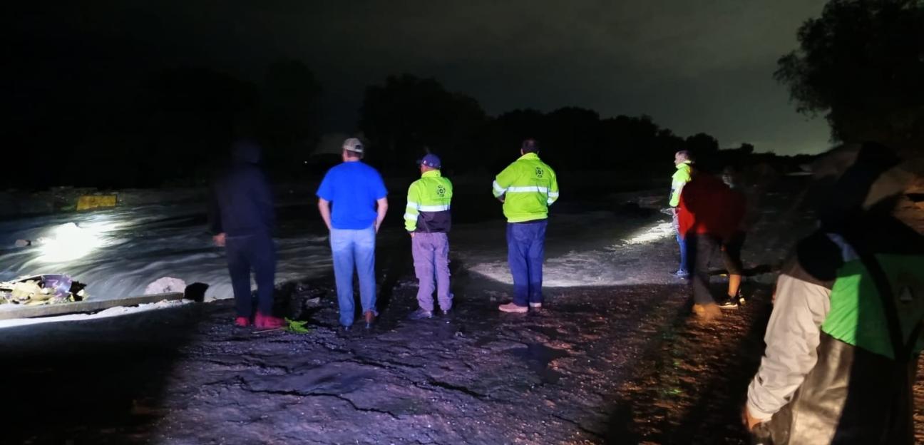 Áreas municipales de Soledad actúan y mantienen monitoreo ante registro de lluvia atípica