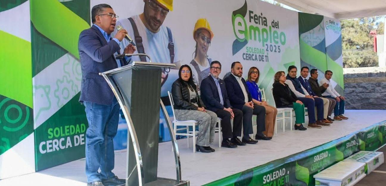 Ayuntamiento de Soledad impulsa Feria Nacional del Empleo con más de 1,200 oportunidades laborales