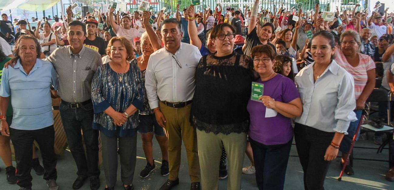 Juan Manuel Navarro entrega -Seguridad Alimentaria- a miles de familias soledenses