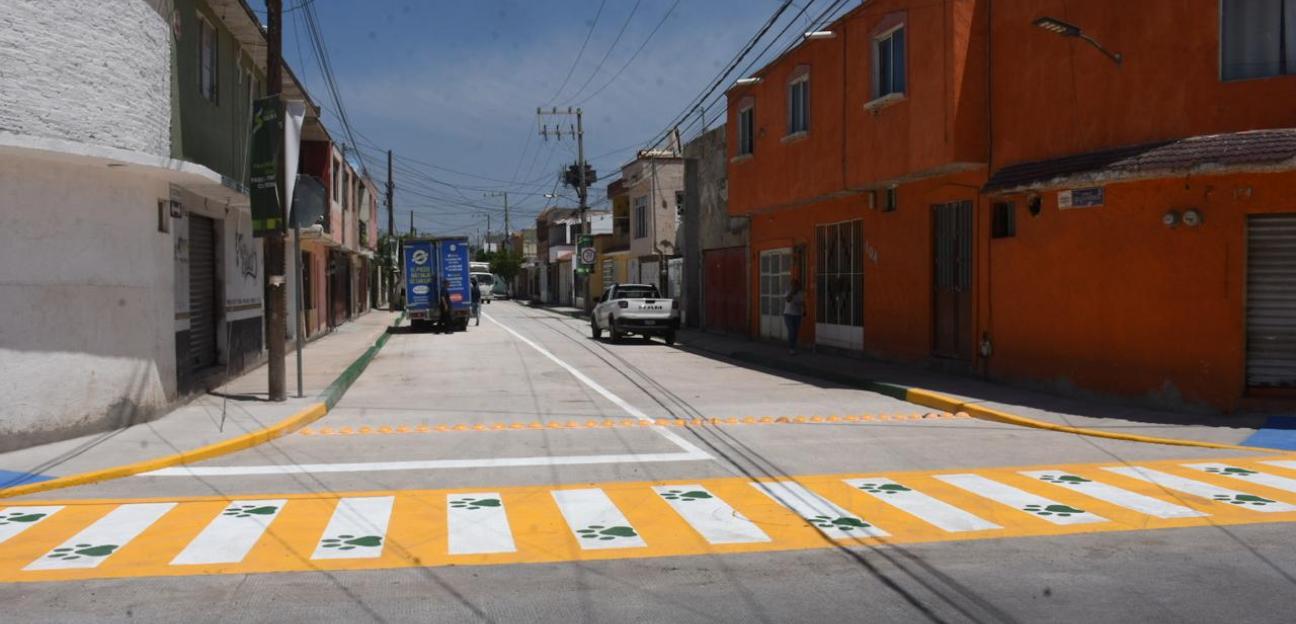 Gobierno Municipal de Soledad culmina pavimentación integral de calle Paseo de los Fresnos