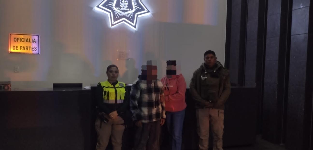 Guardia Civil de Soledad auxilia y reencuentra con su familia a adulto mayor con reporte de extravío