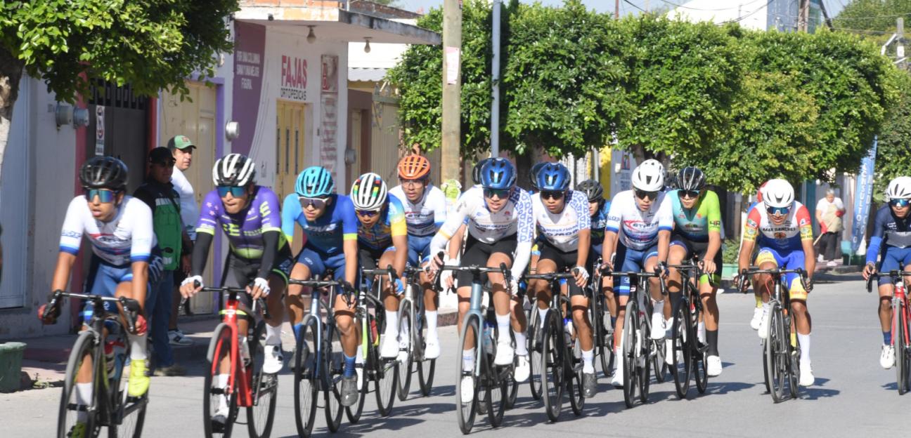Con gran resistencia y entusiasmo, Soledad de Graciano Sánchez alegró primera etapa de Junior Bike