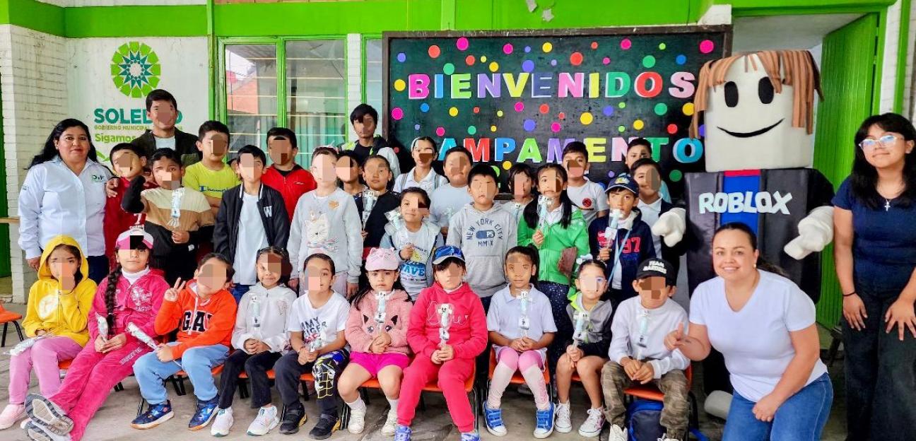 Cerca de 400 menores de Soledad disfrutan de múltiples actividades con el inicio de los campamentos del DIF Municipal