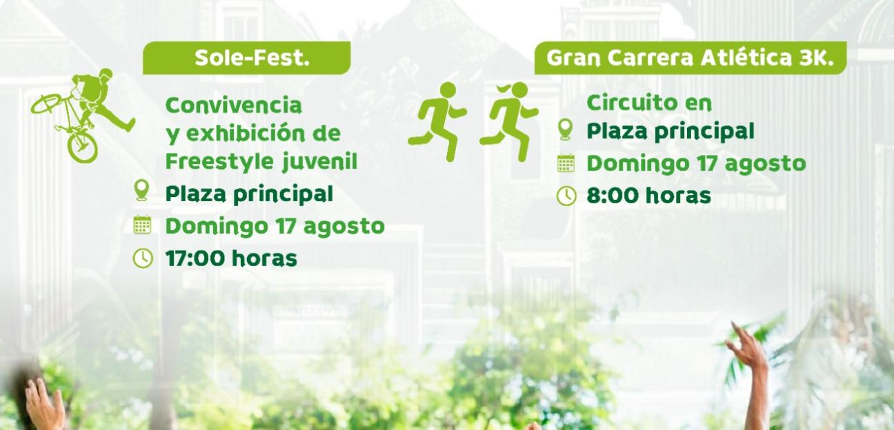 Soledad de G.S. invita a actividades deportivas, culturales y musicales en el marco del Día Mundial de la Juventud