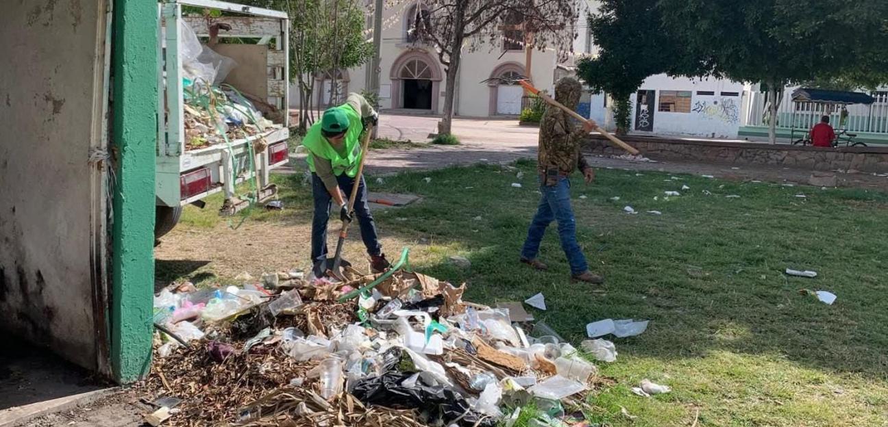 Más colonias de Soledad reciben mantenimiento integral de sus áreas verdes