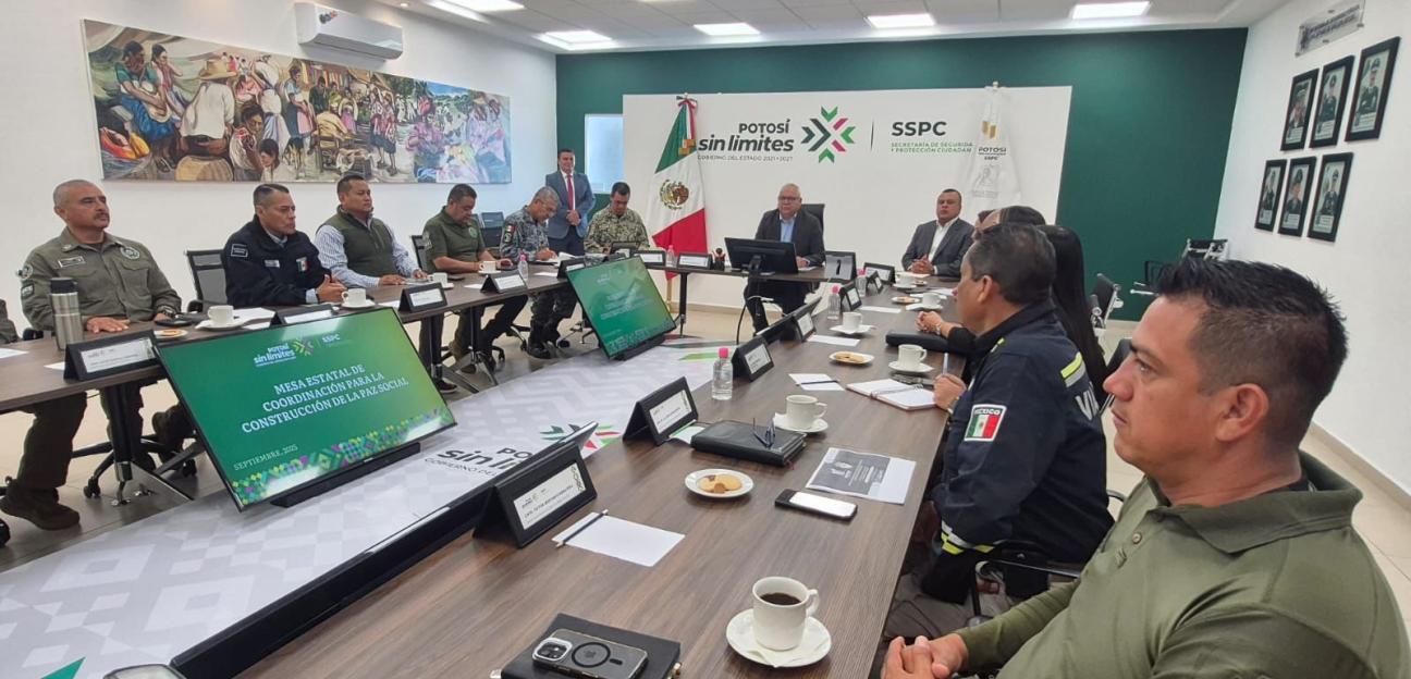 Detención de objetivos prioritarios, destaca GCM de Soledad en mesa estatal