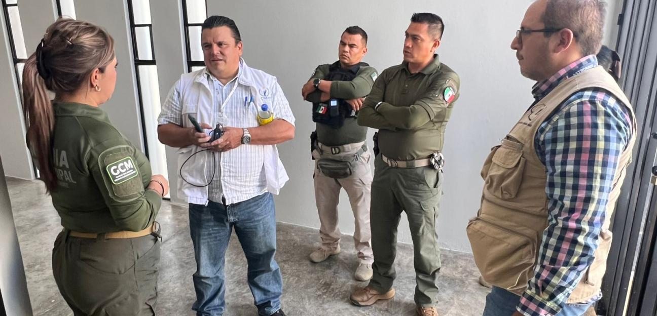 CNDH supervisa y avala instalaciones de la Guardia Civil de Soledad