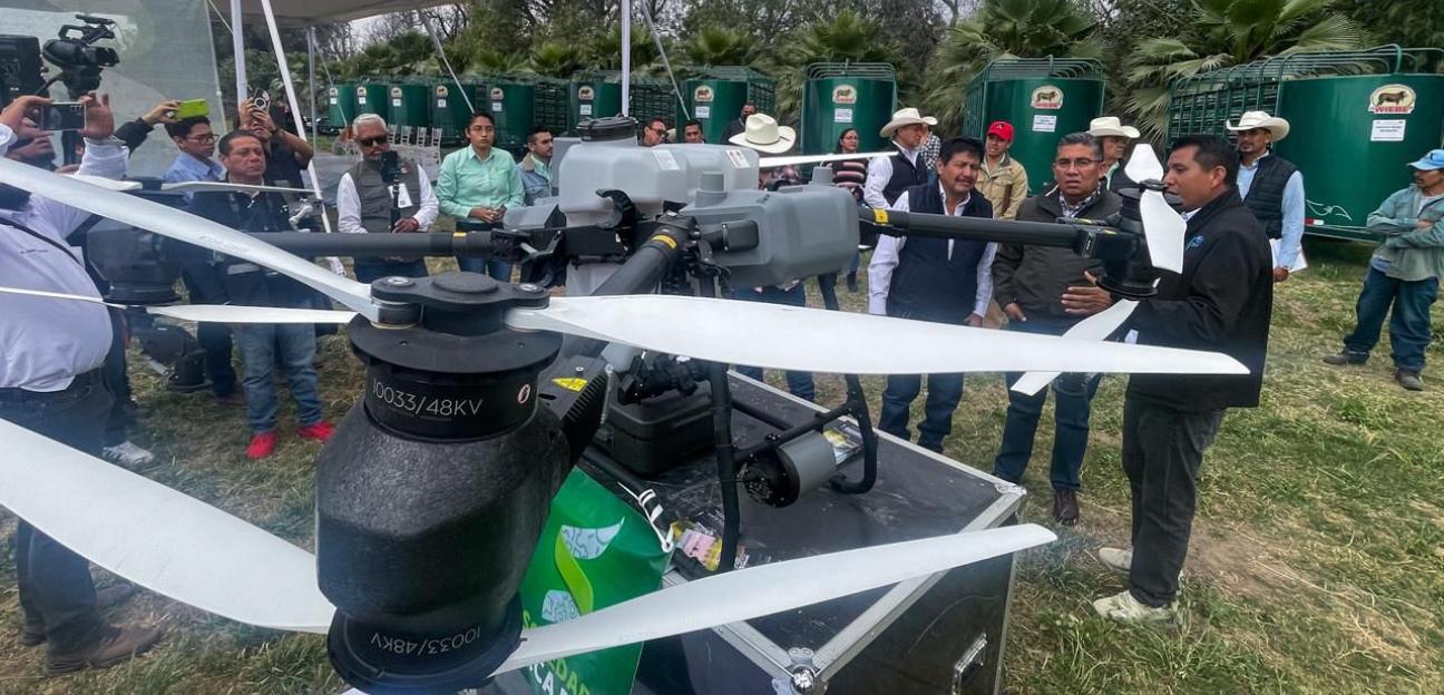 Productores soledenses contarán con nuevos equipos tecnológicos para el campo