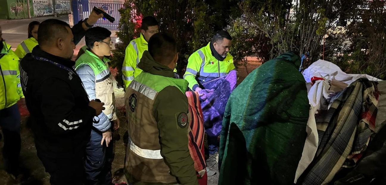 Soledad mantiene vigilancia por frío y refuerza rondines nocturnos para proteger a población vulnerable