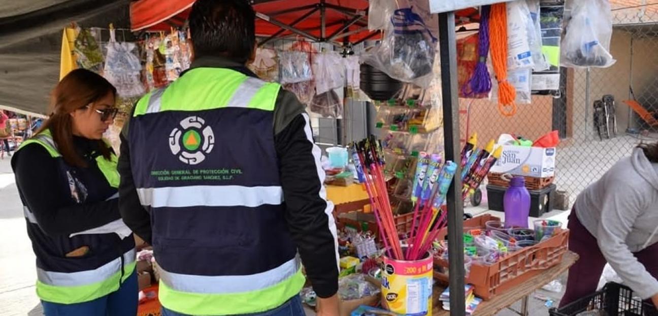 Ayuntamiento de Soledad activa operativo contra venta y uso irregular de pirotecnia