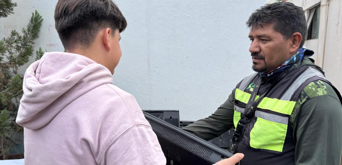 Ayuntamiento de Soledad promueve disposición responsable de basura electrónica