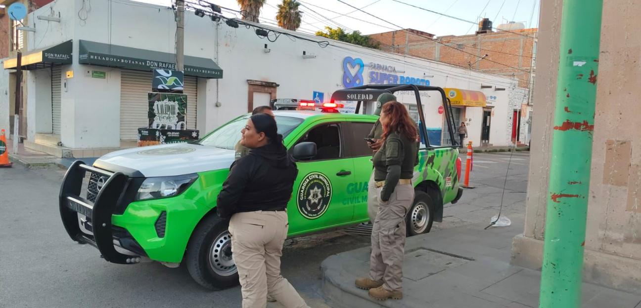 Guardia Civil soledense reporta saldo blanco del 24 al 26 de diciembre