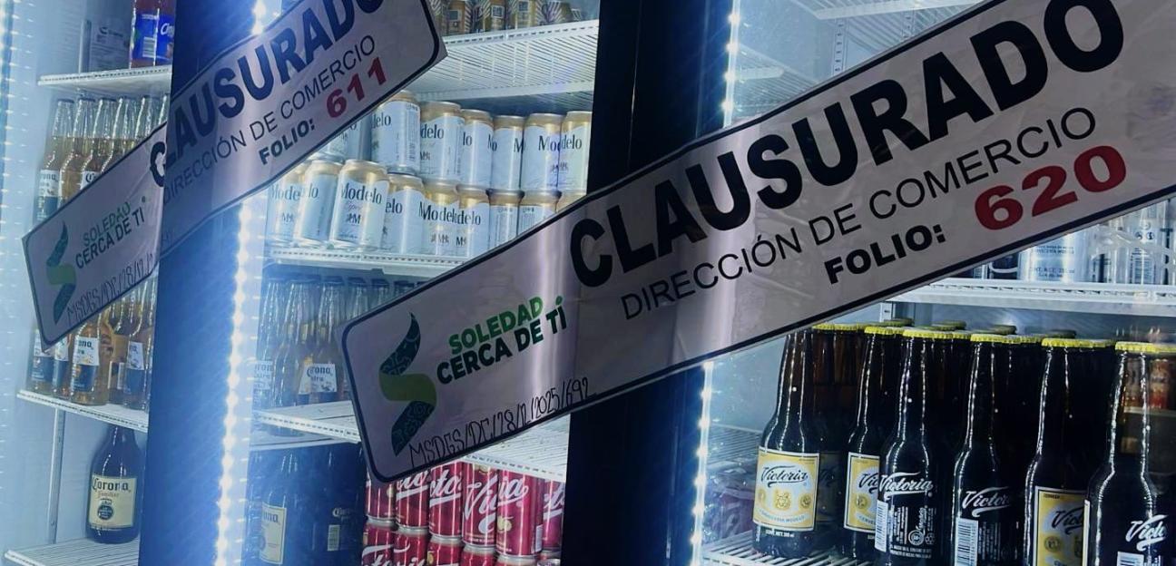 Ayuntamiento de Soledad exhorta a establecimientos respeto a horarios y giros comerciales