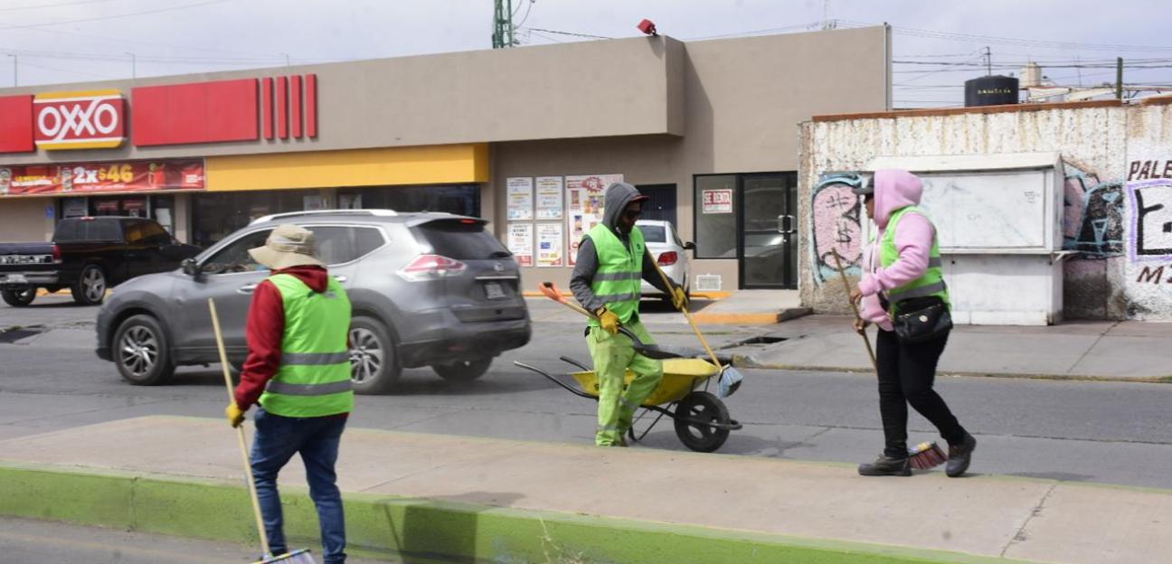 Imagen Urbana de Soledad abarca más avenidas con limpieza integral