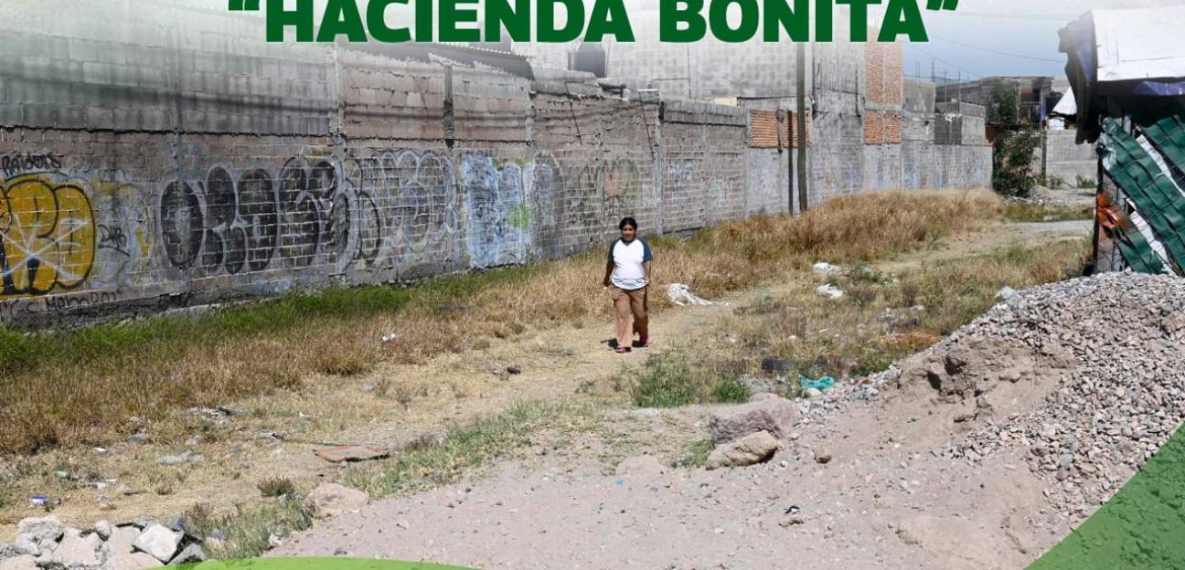 Inicia un nuevo espacio para nuestros hijos: familias de Hacienda Bonita al arrancar parque urbano